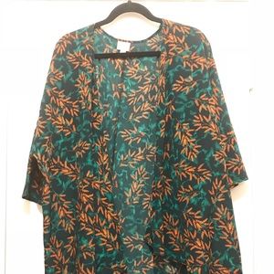 Large lularoe Lindsay kimono